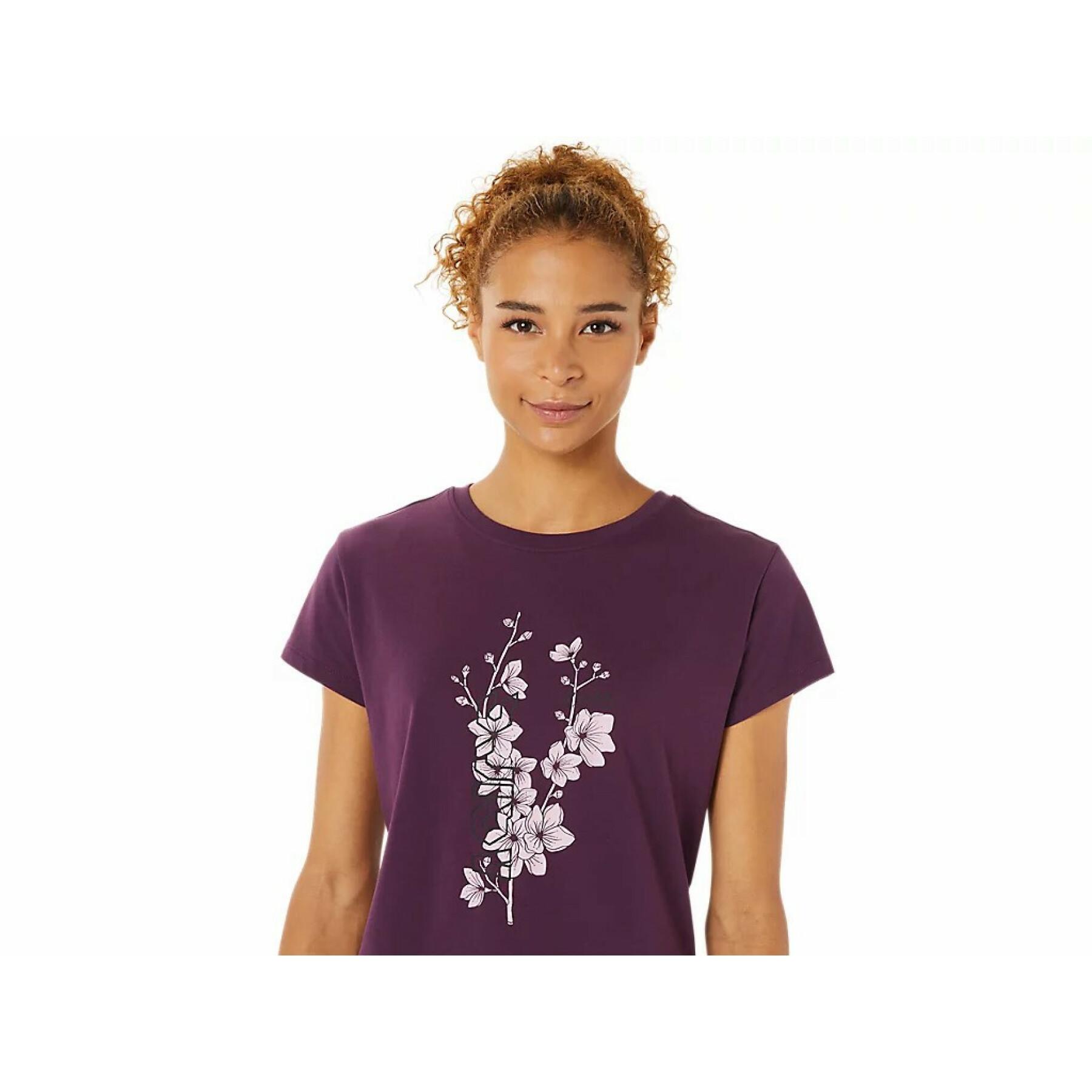 Camiseta de mujer Asics Sakura Flower